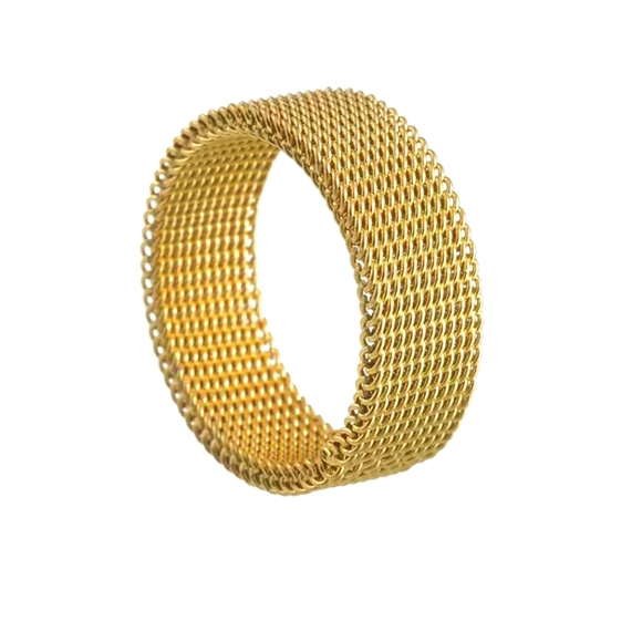 Stainless Mesh Rings - Picture 2 of 5